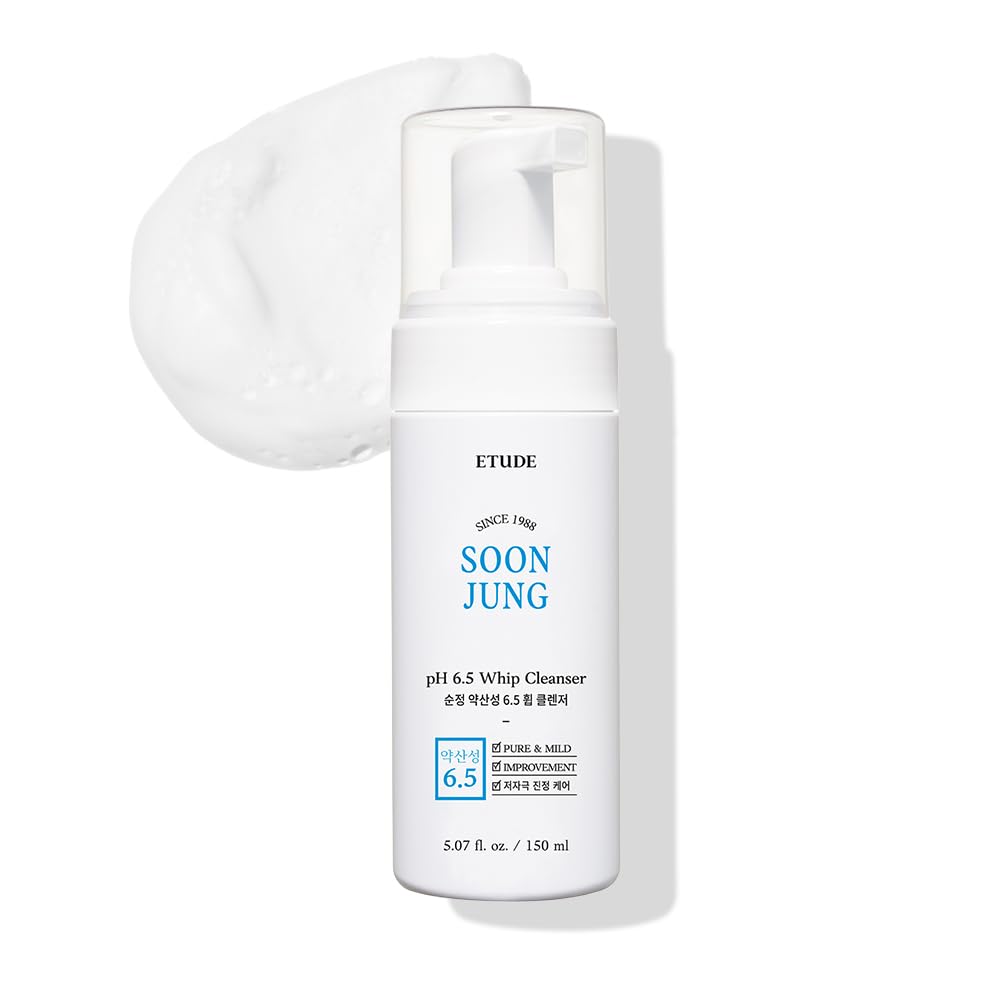 ETUDE SoonJung pH 6.5 Whip Cleanser