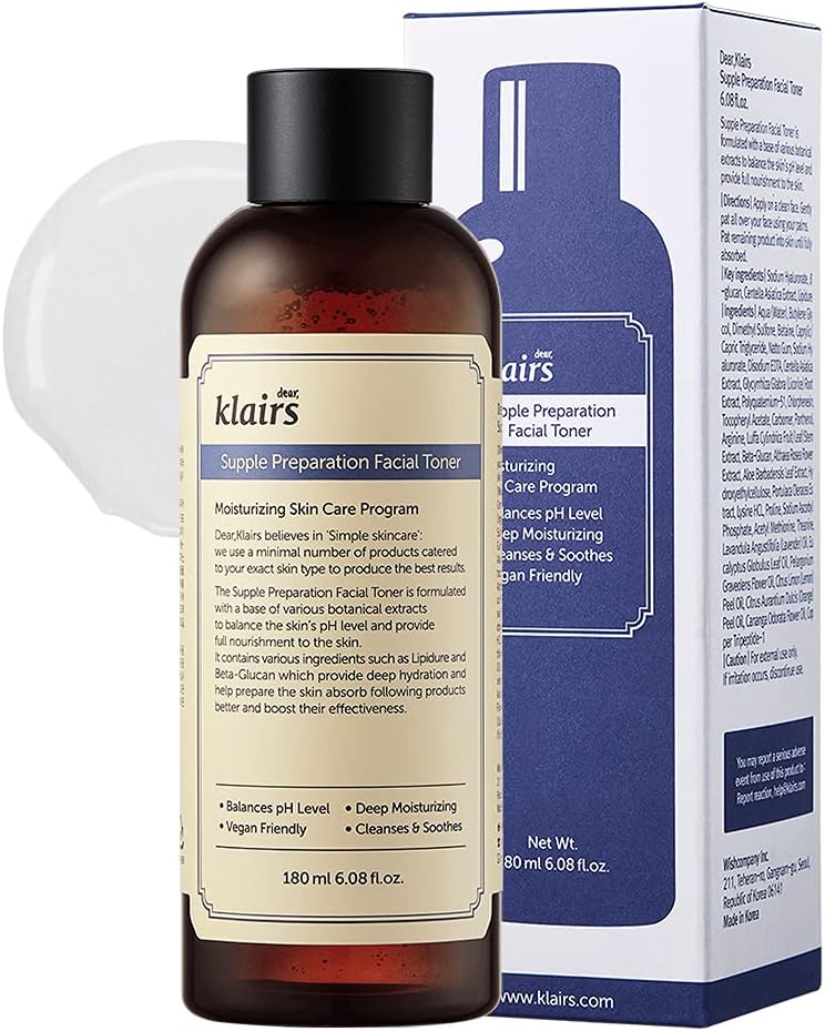 Klairs Supple Preparation Unscented Toner